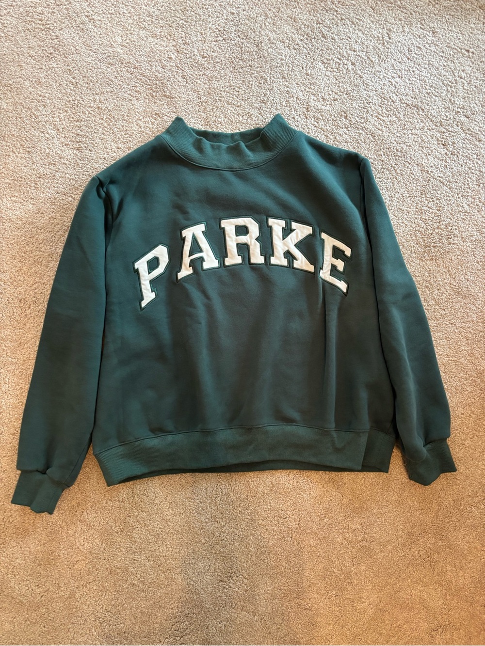 Parke Green Women's Crewneck Sweatshirt